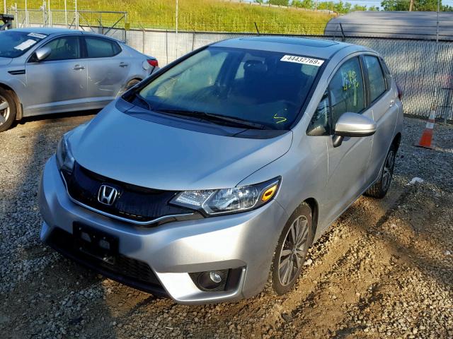 3HGGK5H85FM703035 - 2015 HONDA FIT EX SILVER photo 2