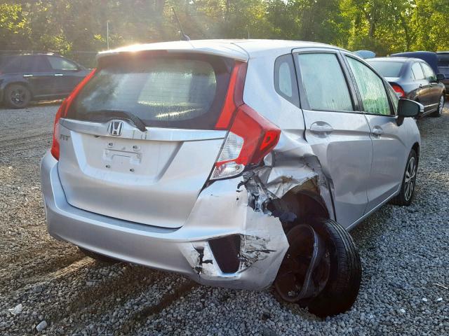 3HGGK5H85FM703035 - 2015 HONDA FIT EX SILVER photo 4