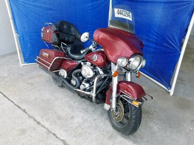 1HD1FCW12YY619411 - 2000 HARLEY-DAVIDSON FLHTCUI RED photo 1