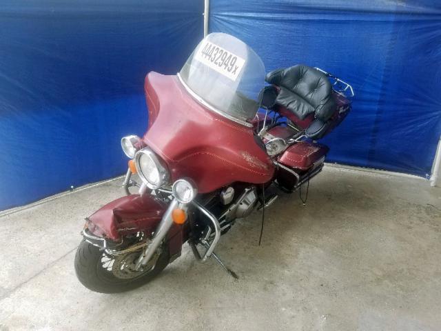 1HD1FCW12YY619411 - 2000 HARLEY-DAVIDSON FLHTCUI RED photo 2