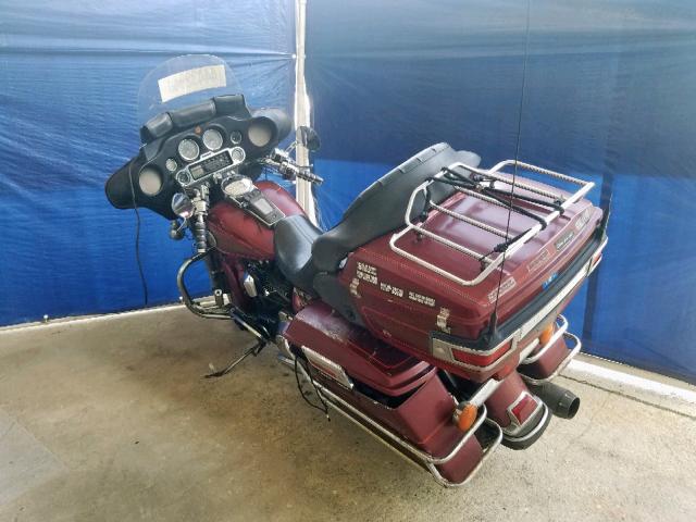 1HD1FCW12YY619411 - 2000 HARLEY-DAVIDSON FLHTCUI RED photo 3