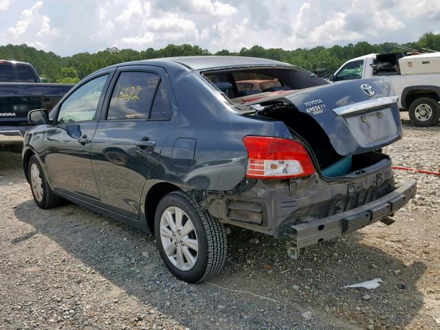 JTDBT903491306849 - 2009 TOYOTA YARIS GRAY photo 3