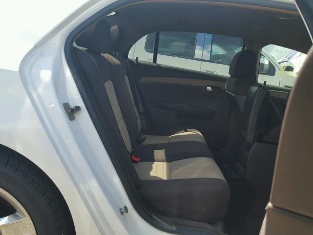1G1ZG57B69F162354 - 2009 CHEVROLET MALIBU LS თეთრი ფოტო 6