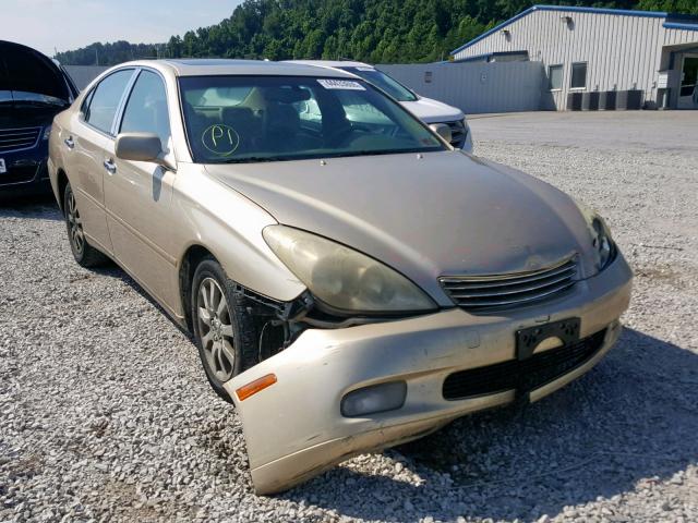 JTHBF30G536009976 - 2003 LEXUS ES 300 GOLD photo 1