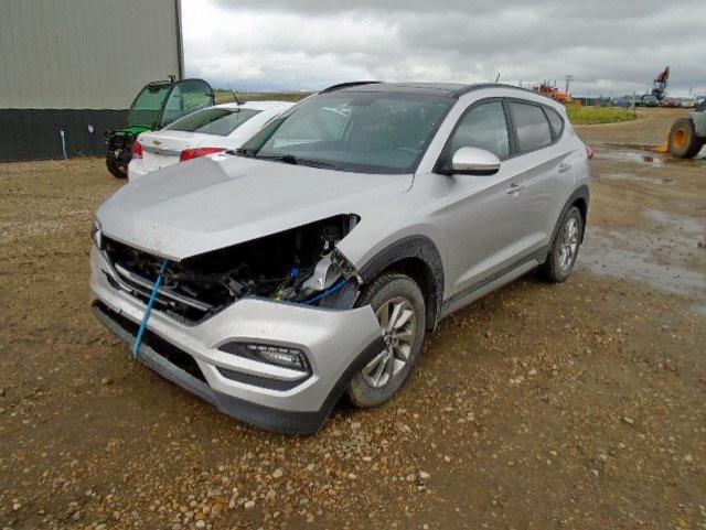 KM8J3CA41HU336397 - 2017 HYUNDAI TUCSON LIM SILVER photo 2