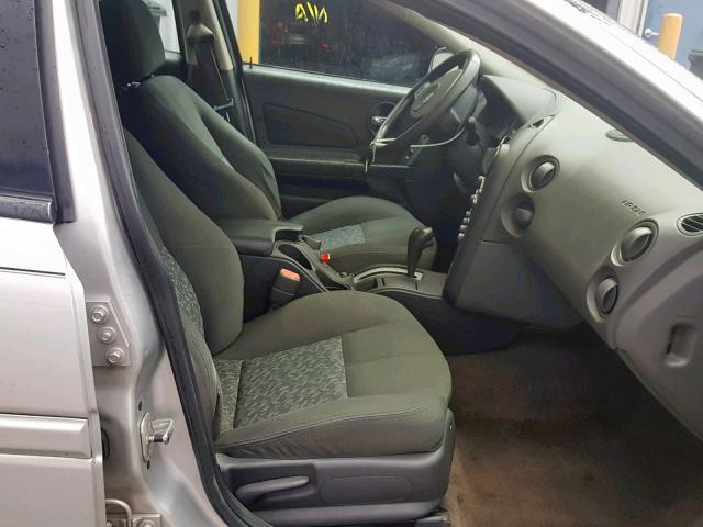 2G2WS522641119301 - 2004 PONTIAC GRAND PRIX SILVER photo 5