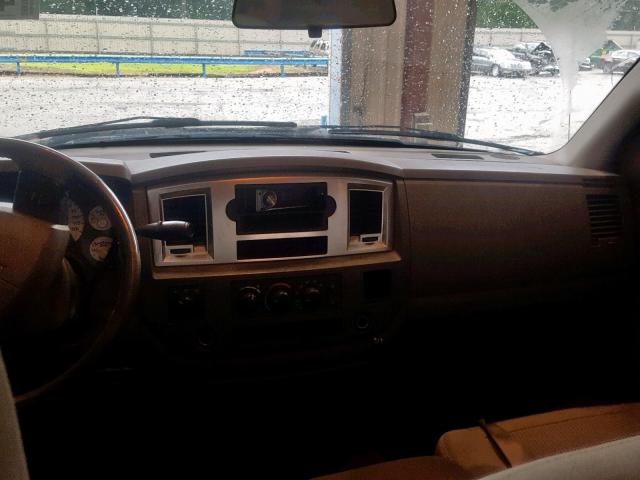 3D7KS28A77G818154 - 2007 DODGE RAM 2500 S წითელი ფოტო 9