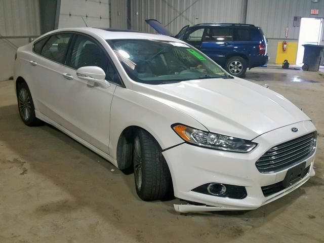 3FA6P0K98ER302022 - 2014 FORD FUSION TIT WHITE photo 1