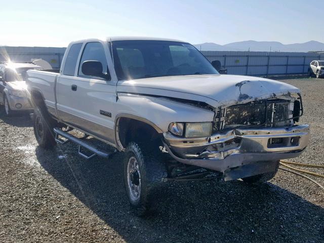 3B7KF23642M314608 - 2002 DODGE RAM 2500 WHITE photo 1