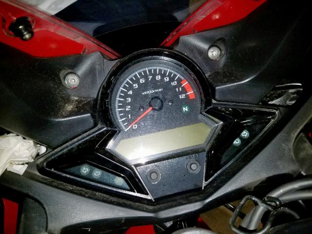 MLHNC5102H5300630 - 2017 HONDA CBR300 R RED photo 8