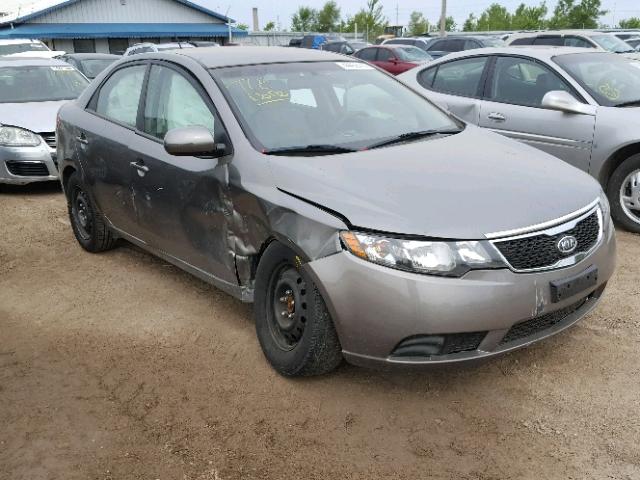 KNAFU4A20B5369028 - 2011 KIA FORTE EX SILVER photo 1