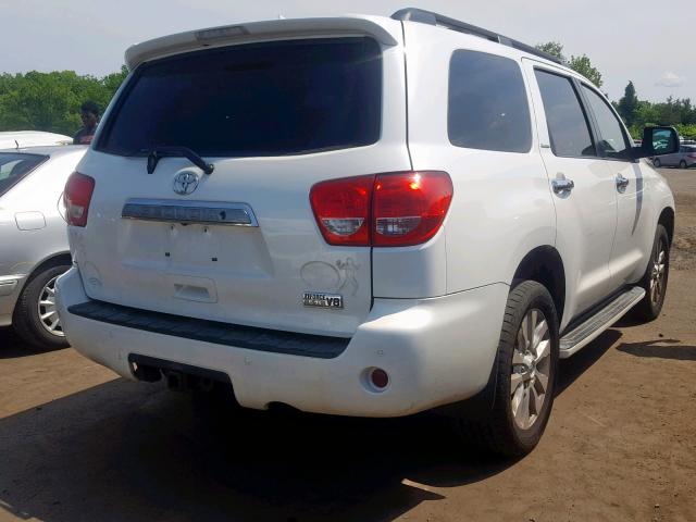 5TDDY5G13BS045133 - 2011 TOYOTA SEQUOIA PL WHITE photo 4