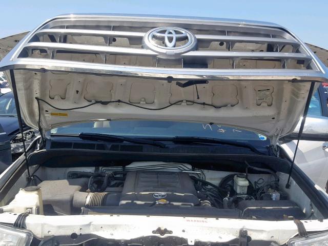 5TDDY5G13BS045133 - 2011 TOYOTA SEQUOIA PL WHITE photo 7