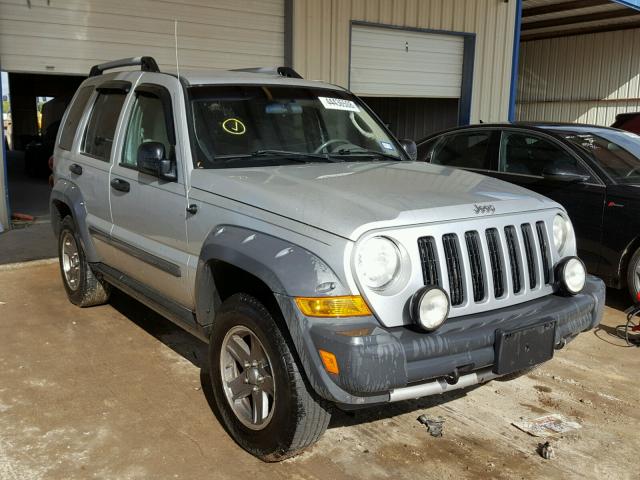 1J4GL38K75W613681 - 2005 JEEP LIBERTY RE SILVER photo 1