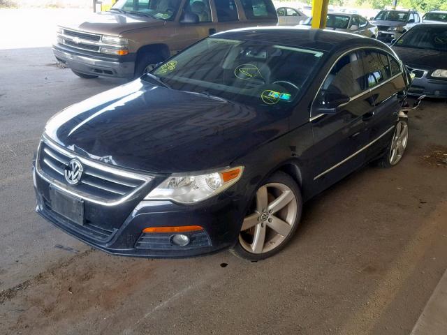 WVWHP7AN9BE717360 - 2011 VOLKSWAGEN CC LUXURY BLACK photo 2