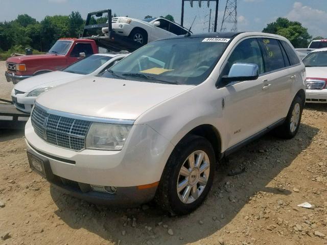 2LMDU88C88BJ11036 - 2008 LINCOLN MKX CREAM photo 2