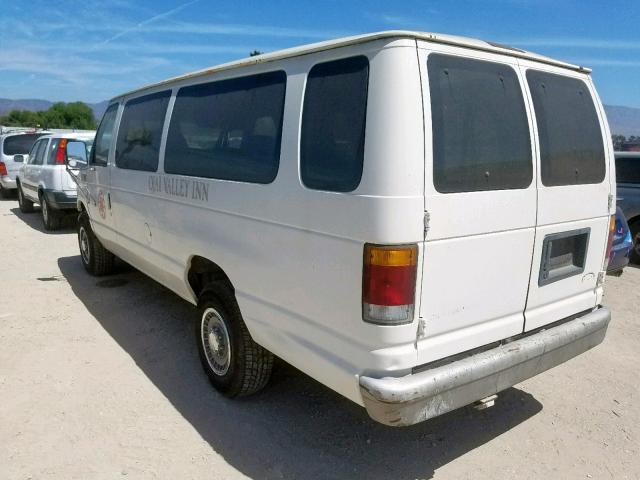 1FBJS31G7NHA28452 - 1992 FORD ECONOLINE WHITE photo 3