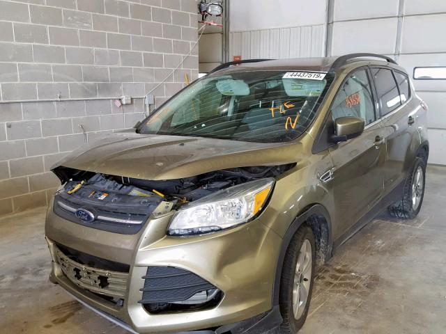 1FMCU9GX7EUA31153 - 2014 FORD ESCAPE SE BROWN photo 2