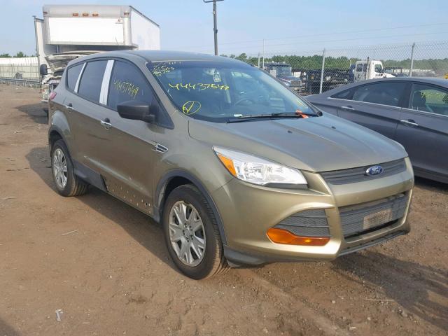 1FMCU0F71DUC78423 - 2013 FORD ESCAPE S GREEN photo 1