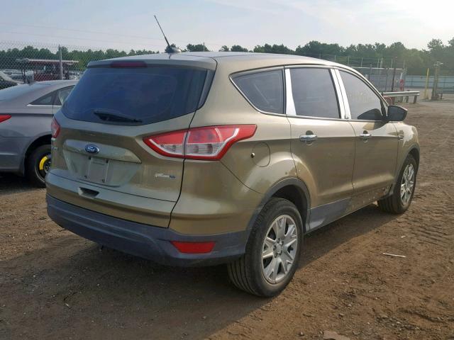 1FMCU0F71DUC78423 - 2013 FORD ESCAPE S GREEN photo 4