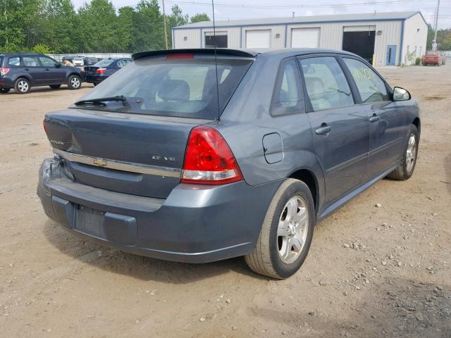 1G1ZU64895F215792 - 2005 CHEVROLET MALIBU MAX 银色 照片 4