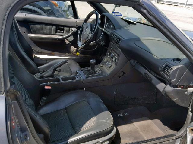 4USCH9348YLF87435 - 2000 BMW Z3 2.3 GRAY photo 5