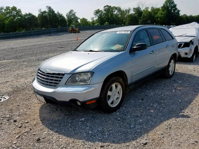 2C8GF68465R329725 - 2005 CHRYSLER PACIFICA T BLUE photo 2