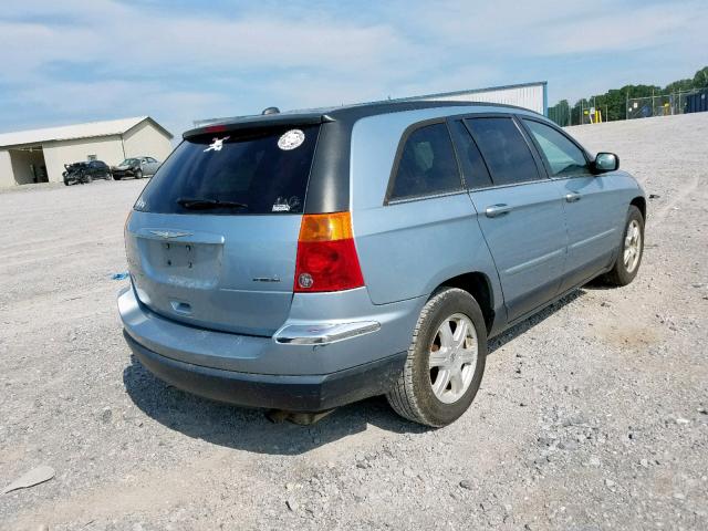 2C8GF68465R329725 - 2005 CHRYSLER PACIFICA T BLUE photo 4