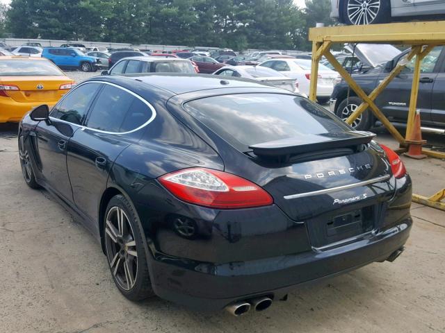 WP0AB2A7XDL060216 - 2013 PORSCHE PANAMERA S BLACK photo 3