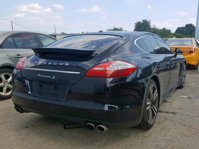 WP0AB2A7XDL060216 - 2013 PORSCHE PANAMERA S BLACK photo 4