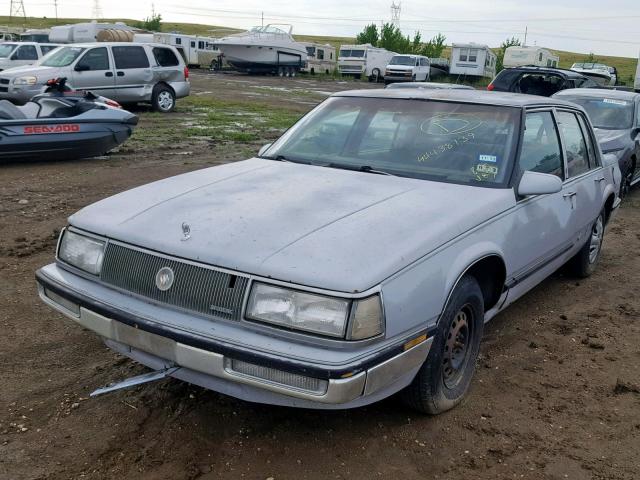 1G4CX54C2L1628307 - 1990 BUICK ELECTRA LI WHITE photo 2