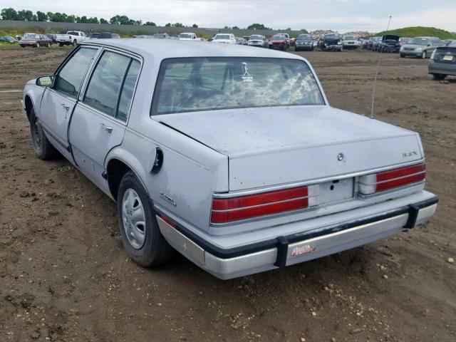 1G4CX54C2L1628307 - 1990 BUICK ELECTRA LI WHITE photo 3