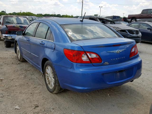 1C3LC56R98N205679 - 2008 CHRYSLER SEBRING TO BLUE photo 3