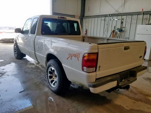 1FTYR14X0XPA51778 - 1999 FORD RANGER SUP WHITE photo 3