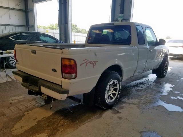 1FTYR14X0XPA51778 - 1999 FORD RANGER SUP WHITE photo 4