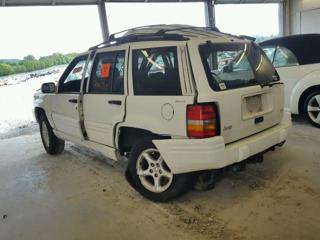 1J4GZ88Z2WC175468 - 1998 JEEP GRAND CHER WHITE photo 3