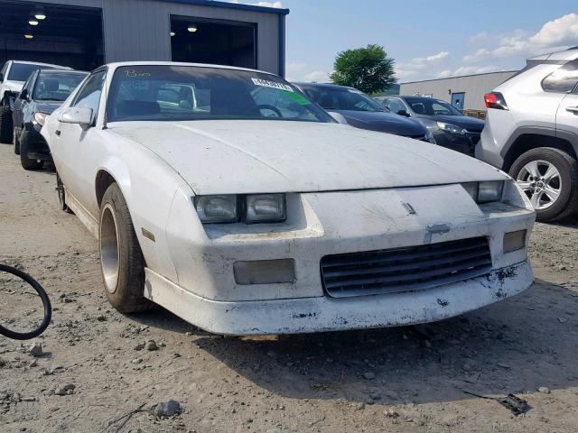 1G1FP23EXLL101745 - 1990 CHEVROLET CAMARO RS WHITE photo 1