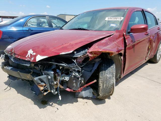 1C3CCBBB5CN301034 - 2012 CHRYSLER 200 TOURIN MAROON photo 9