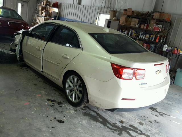 1G11E5SLXEF267699 - 2014 CHEVROLET MALIBU 2LT WHITE photo 3