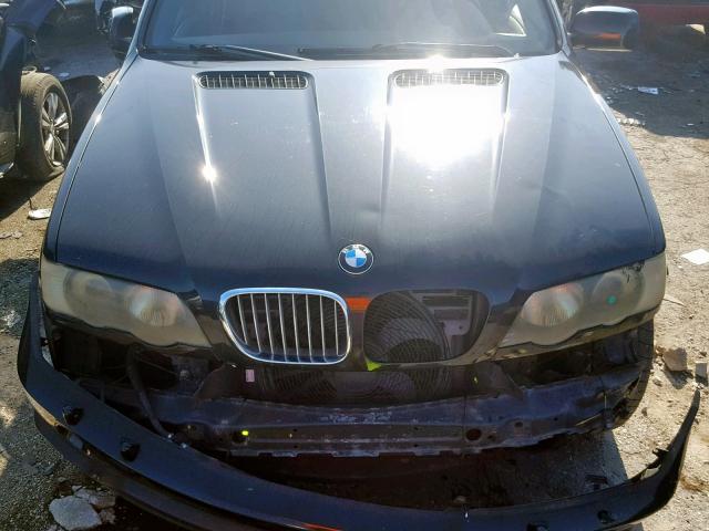 5UXFB93523LN80501 - 2003 BMW X5 4.6IS BLACK photo 7