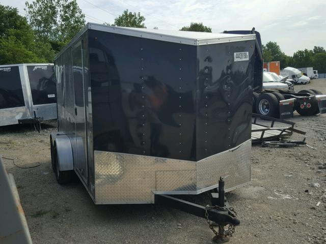 53BLTEA28HA033255 - 2016 TRAIL KING ENCLOSED შავი ფოტო 1