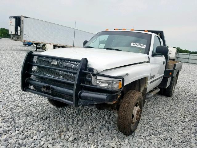 3B7MF3668XM511296 - 1999 DODGE RAM 3500 WHITE photo 2