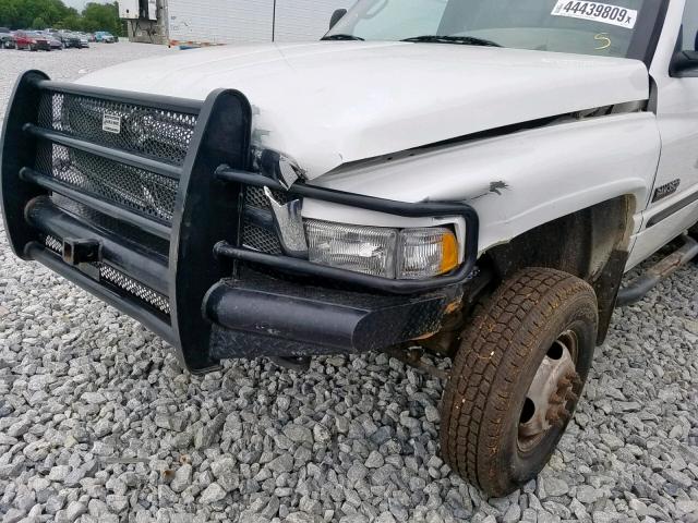 3B7MF3668XM511296 - 1999 DODGE RAM 3500 WHITE photo 9