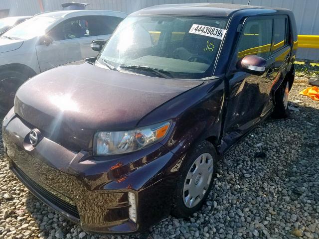 JTLZE4FE2EJ052299 - 2014 TOYOTA SCION XB 紫色 照片 2