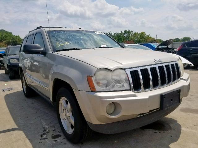 1J8HS58N47C501324 - 2007 JEEP GRAND CHER TAN photo 1