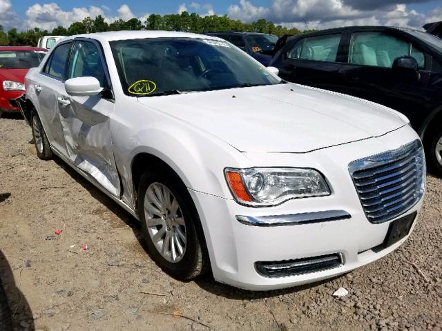 2C3CCAAG6EH249027 - 2014 CHRYSLER 300 WHITE photo 1