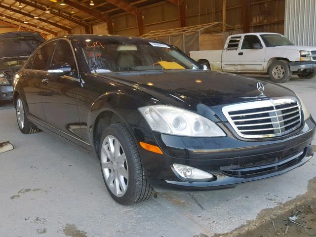 WDDNG71X38A151206 - 2008 MERCEDES-BENZ S 550 BLACK photo 1