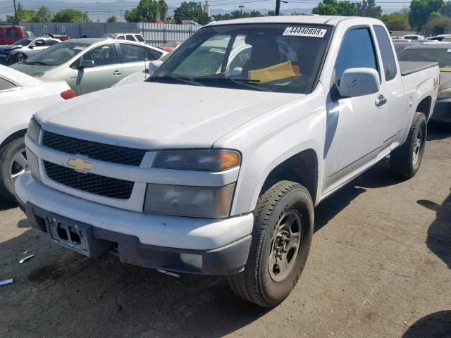 1GCKTBD95A8144750 - 2010 CHEVROLET COLORADO WHITE photo 2