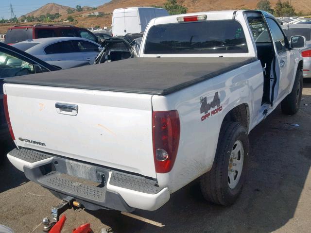 1GCKTBD95A8144750 - 2010 CHEVROLET COLORADO WHITE photo 4