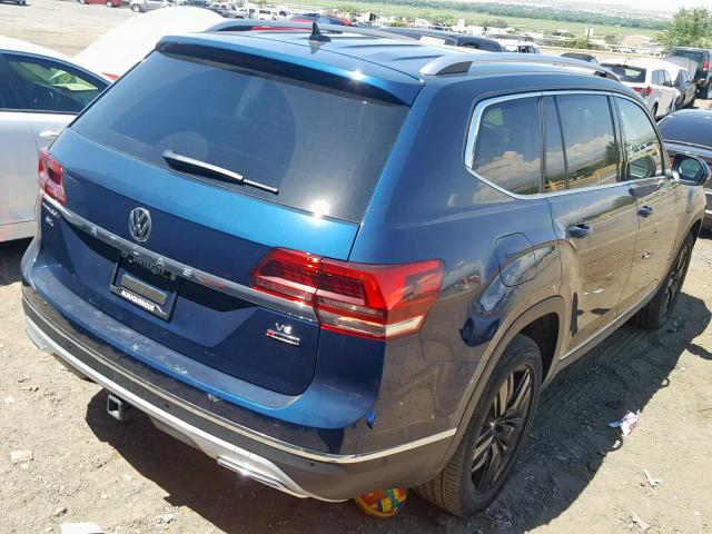 1V2NR2CA7KC533474 - 2019 VOLKSWAGEN ATLAS SEL Mavi foto 4